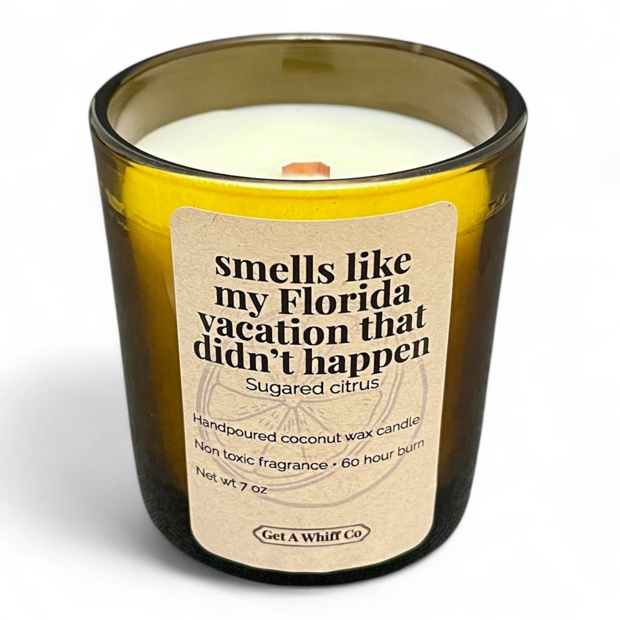 Minimalist Amber Candles — Choose Your Scent - Che Cose Belle