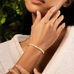 Miraculous Protection Multi Charm Mother of Pearl Bracelet - Che Cose Belle