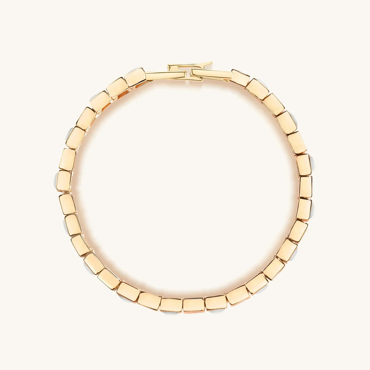 Miraculous Protection Multi Charm Mother of Pearl Bracelet - Che Cose Belle