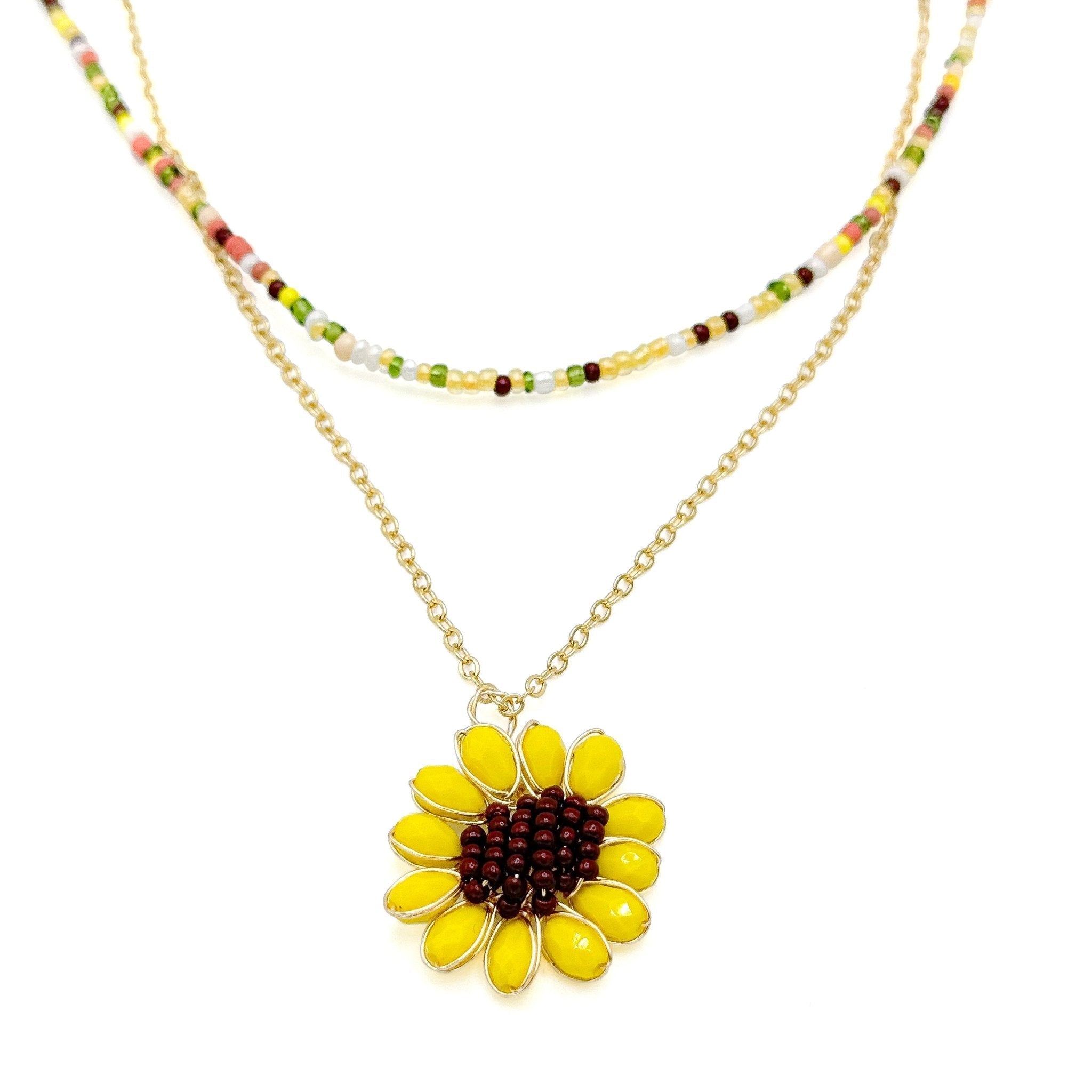 Mirasol necklace (Autumn edition) - Che Cose Belle