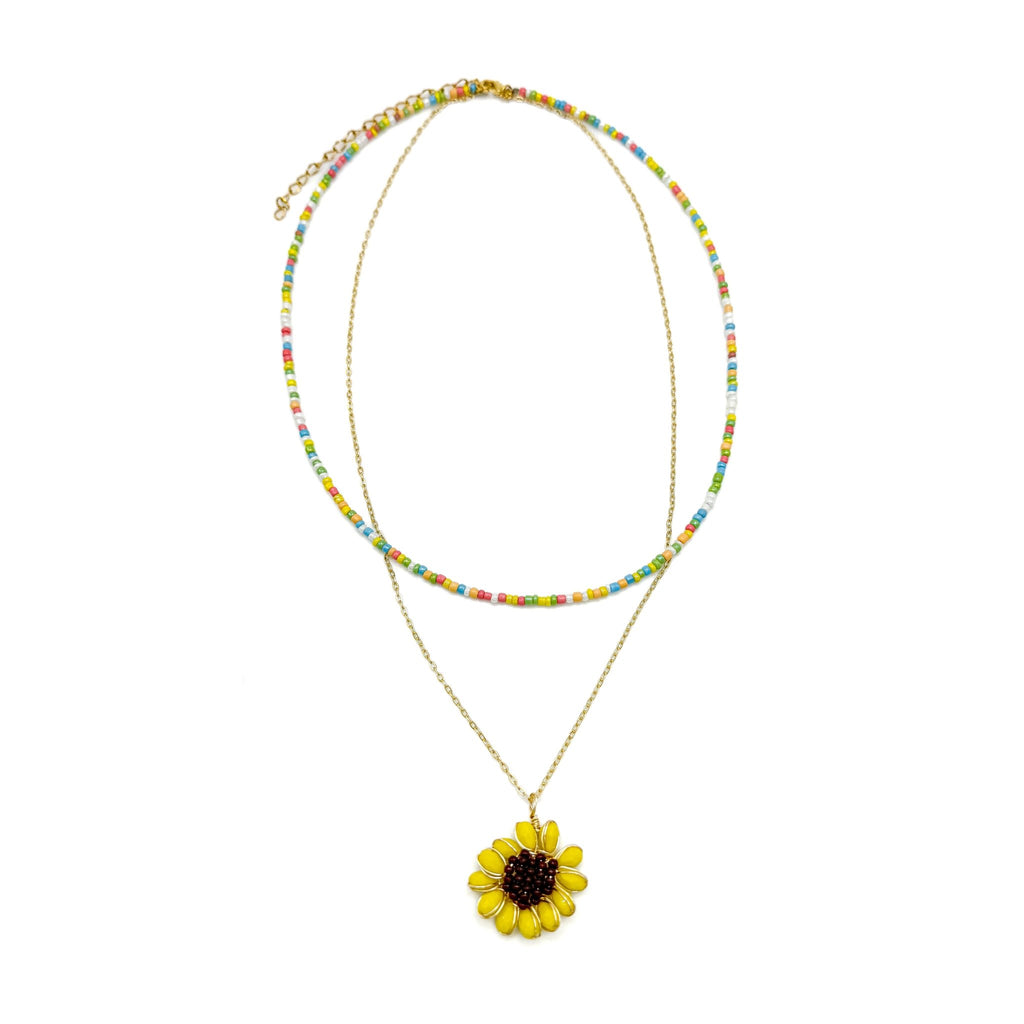 Mirasol necklace (Spring edition) - Che Cose Belle