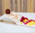 Sectional Salad Plate -Set of 4 pc