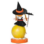 Mischief on the Moon Halloween Figurine by Lori Mitchell - Che Cose Belle