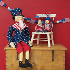 Miss Liberty Gathered Traditions Art Doll by Joe Spencer - Che Cose Belle