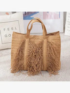 Miss Sparkling Fringe Handbag – Glam Textured Shoulder Bag - Che Cose Belle