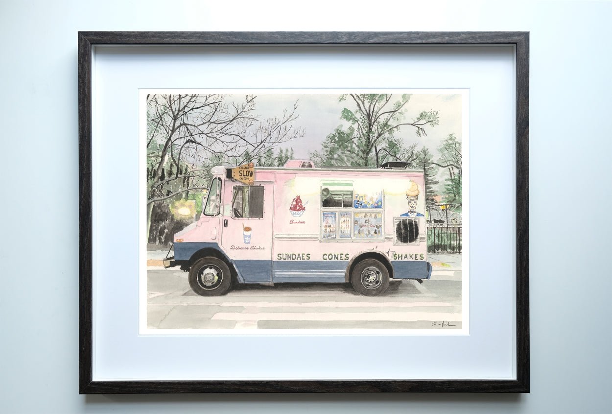 Mister Softee at Dusk, Street Scene - Che Cose Belle