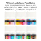 Mixed Media Gel Stick Crayons - 72 Colors - Che Cose Belle