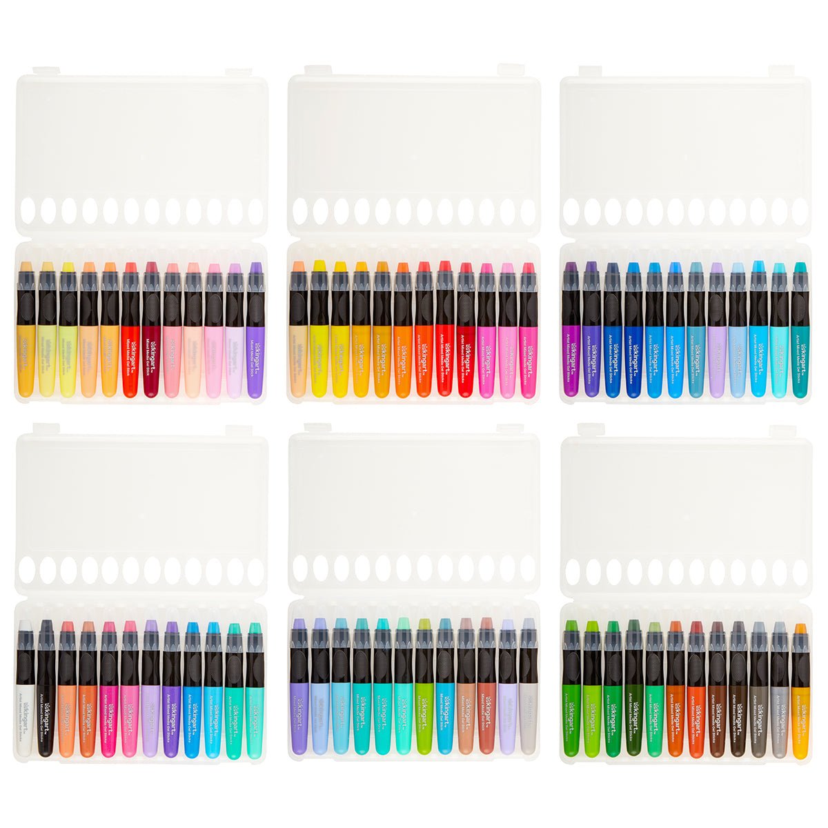 Mixed Media Gel Stick Crayons - 72 Colors - Che Cose Belle