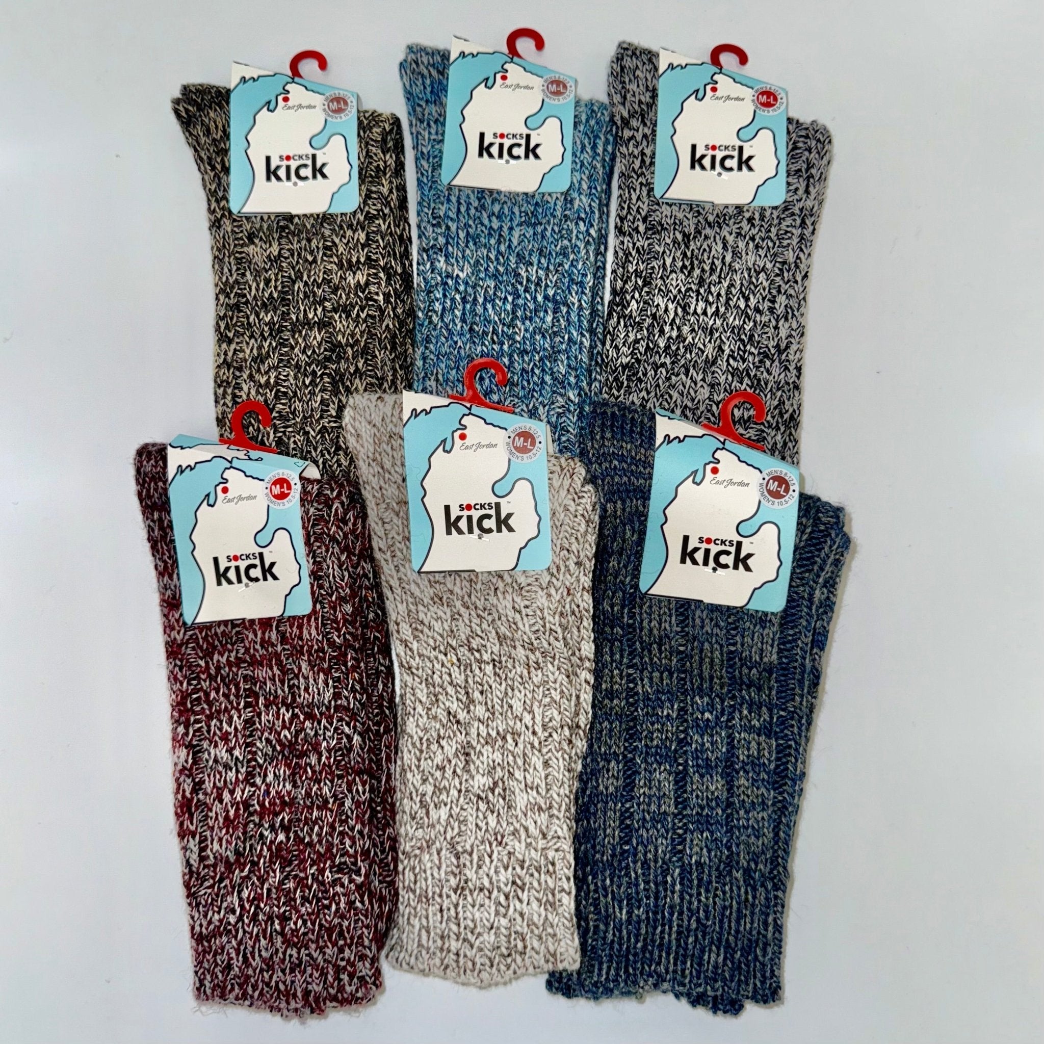 Mixed Yarn Boot Socks WMIX MMIX - Che Cose Belle
