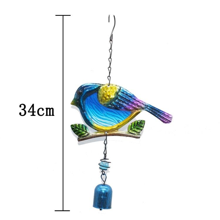 Mobile Hanging Wind Chimes Yard Garden Beauty Peacock Design Large Hanging Home Decor Pendant Outdoor Ornament For Home Garden Decoration Room Decor - Che Cose Belle
