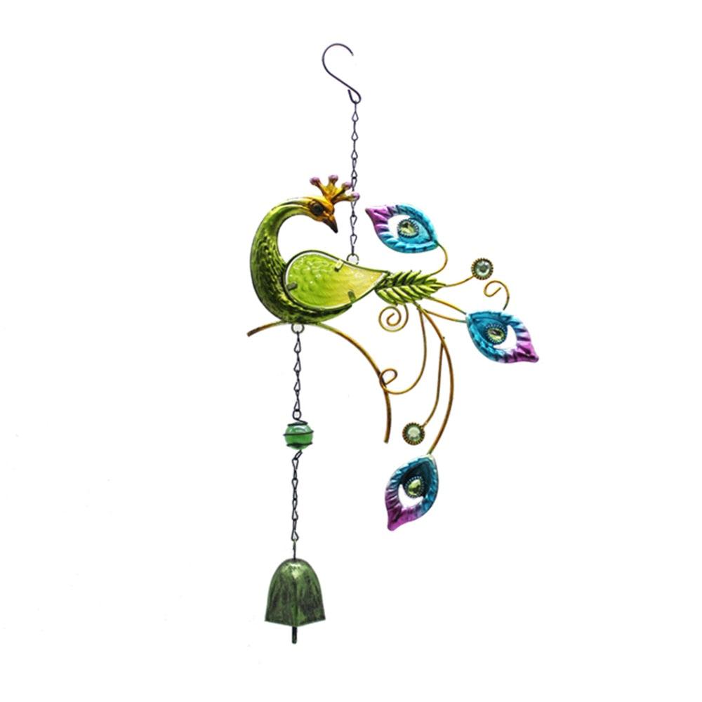 Mobile Hanging Wind Chimes Yard Garden Beauty Peacock Design Large Hanging Home Decor Pendant Outdoor Ornament For Home Garden Decoration Room Decor - Che Cose Belle
