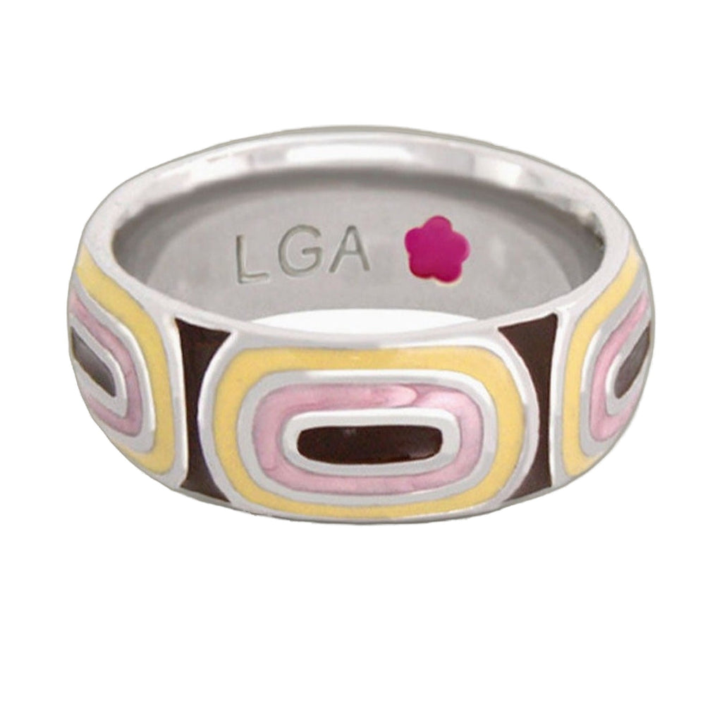 Modern Art Band ring