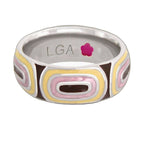Modern Art Band ring