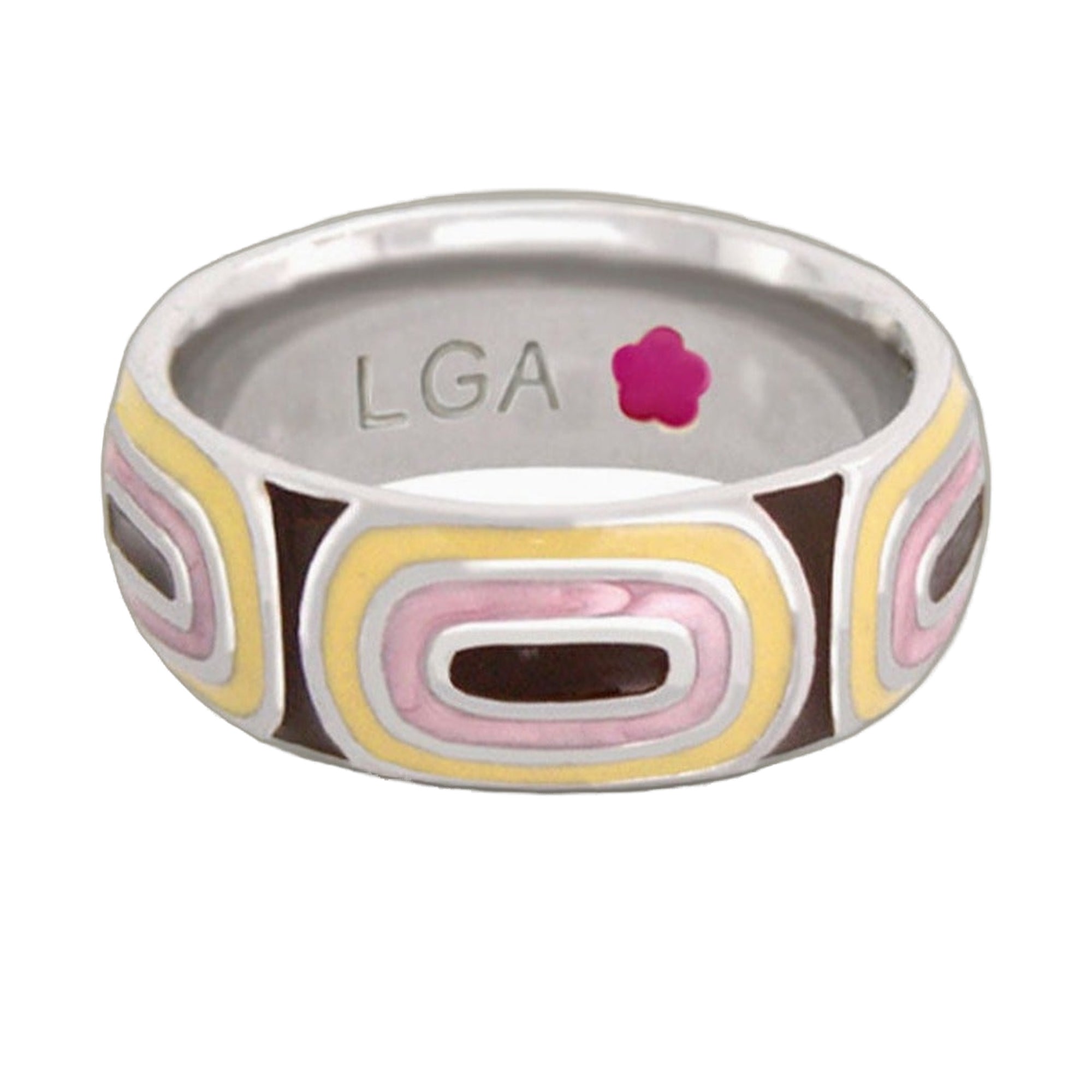 Modern Art Band ring