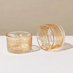 Modern Jerusalem Glass Candle Holders - Jerusalem Glass series - Che Cose Belle