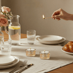 Modern Jerusalem Glass Candle Holders - Jerusalem Glass series - Che Cose Belle