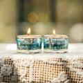 Modern Sabbath Candle Holders – Chagall Glass - Che Cose Belle