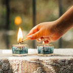 Modern Sabbath Candle Holders – Chagall Glass - Che Cose Belle