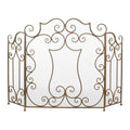 Modern Scroll Fireplace Screen - Che Cose Belle