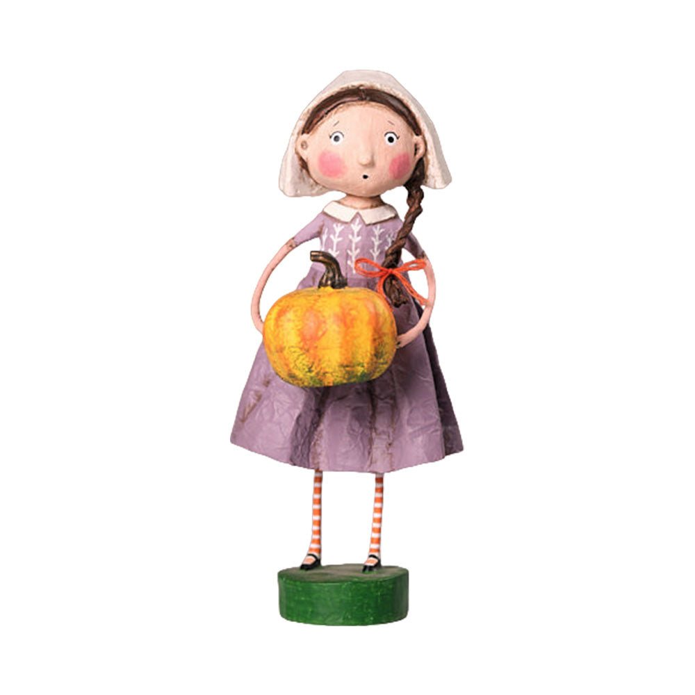 Molly Mayflower© Thanksgiving Figurine by Lori Mitchell - Che Cose Belle