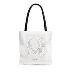 Mom and I Tote Bag - Double - Sided Print Medium Shopper - Che Cose Belle