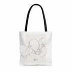 Mom and I Tote Bag - Double - Sided Print Medium Shopper - Che Cose Belle