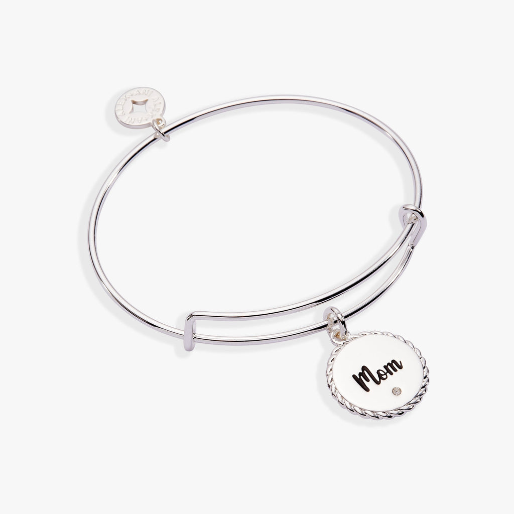 Mom 'Bonded By Love, Connected For Life' Charm Bangle - Che Cose Belle