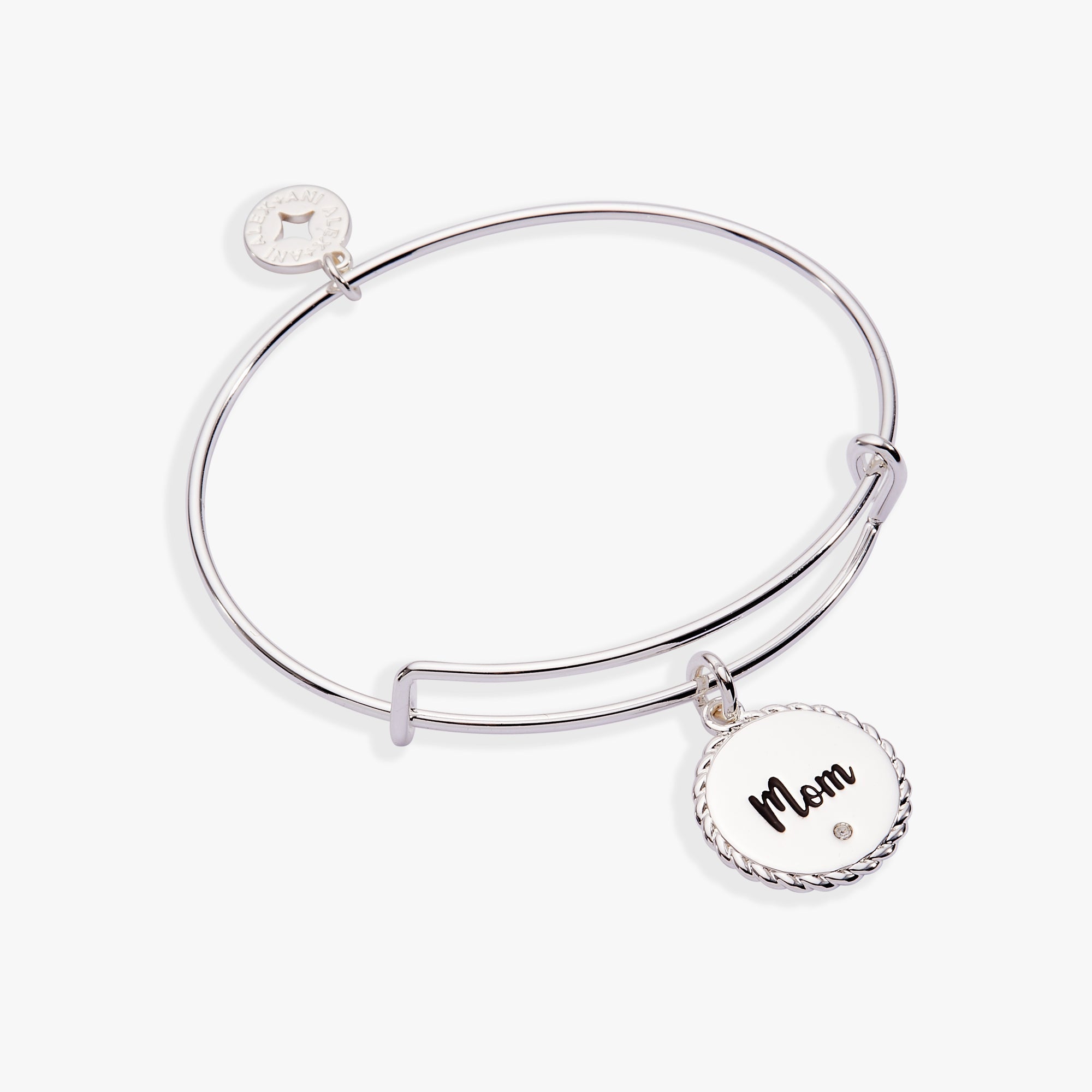 Mom 'Bonded By Love, Connected For Life' Charm Bangle - Che Cose Belle