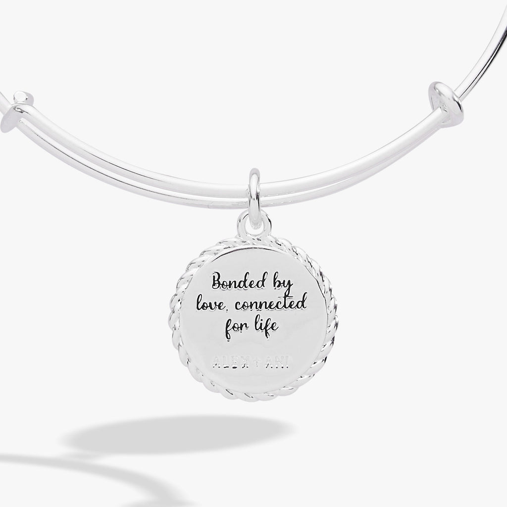Mom 'Bonded By Love, Connected For Life' Charm Bangle - Che Cose Belle