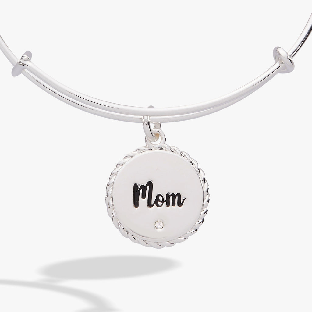 Mom 'Bonded By Love, Connected For Life' Charm Bangle - Che Cose Belle