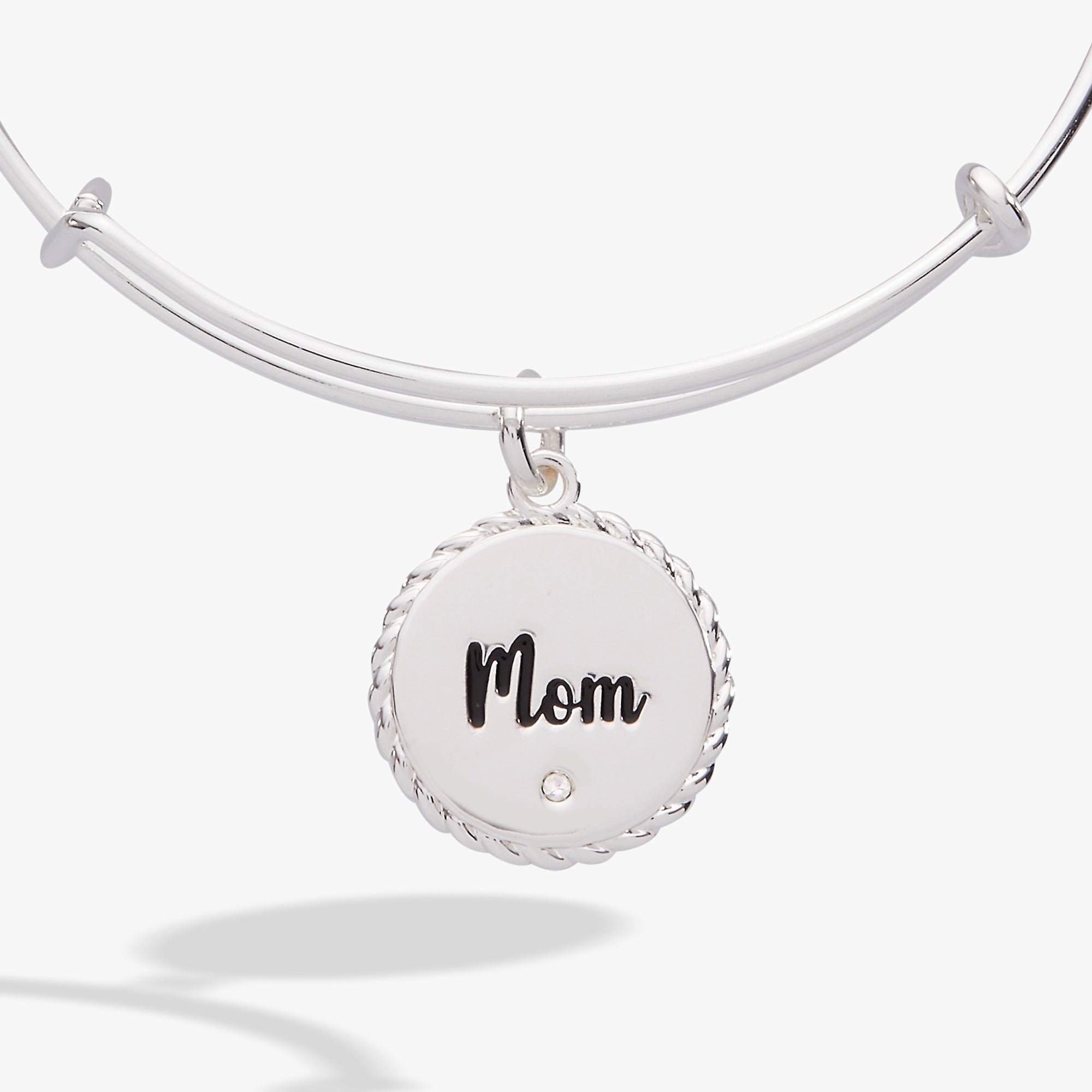 Mom 'Bonded By Love, Connected For Life' Charm Bangle - Che Cose Belle