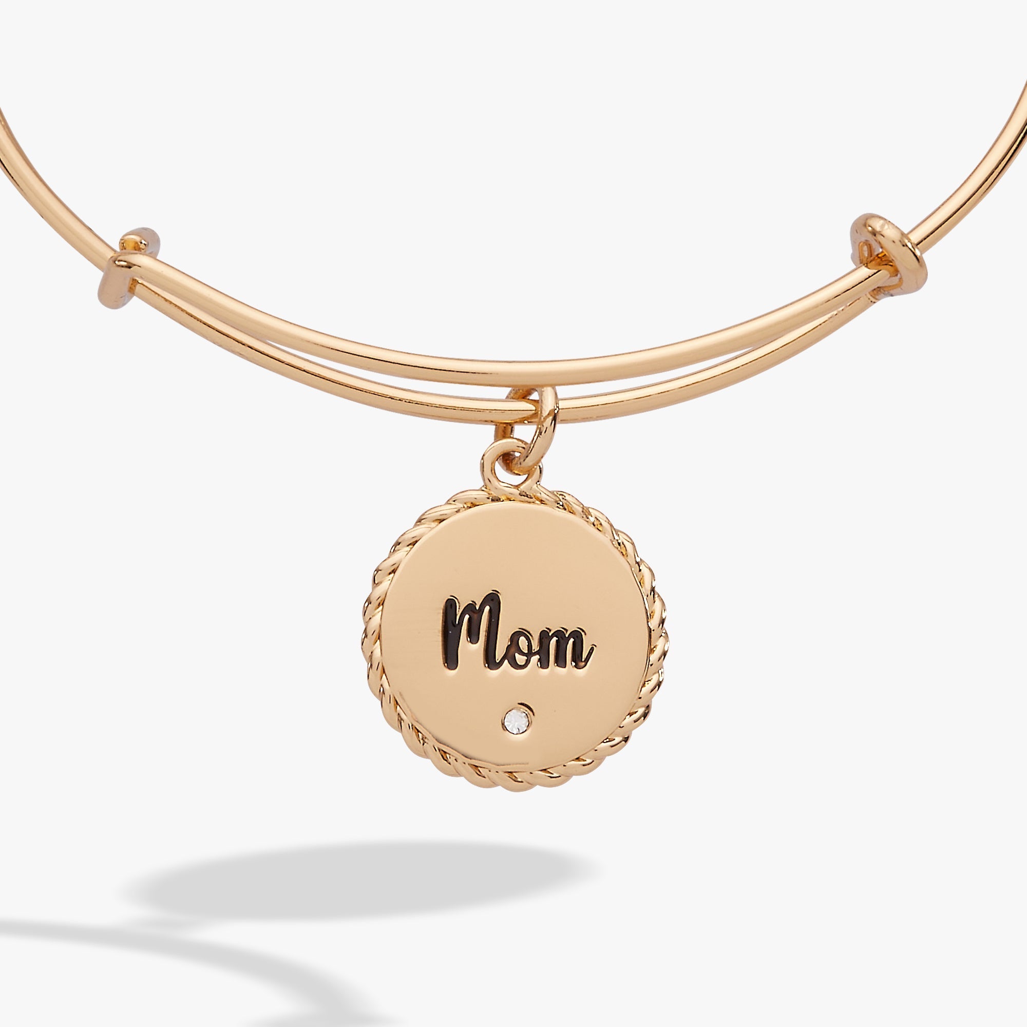 Mom 'Bonded By Love, Connected For Life' Charm Bangle - Che Cose Belle