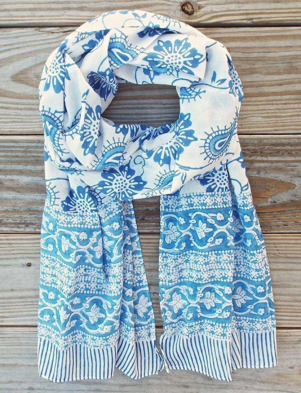Mom's Favorite Blue Scarf - Che Cose Belle