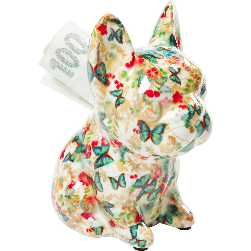 Money Box Dog Fiore 12cm Assorted - Che Cose Belle