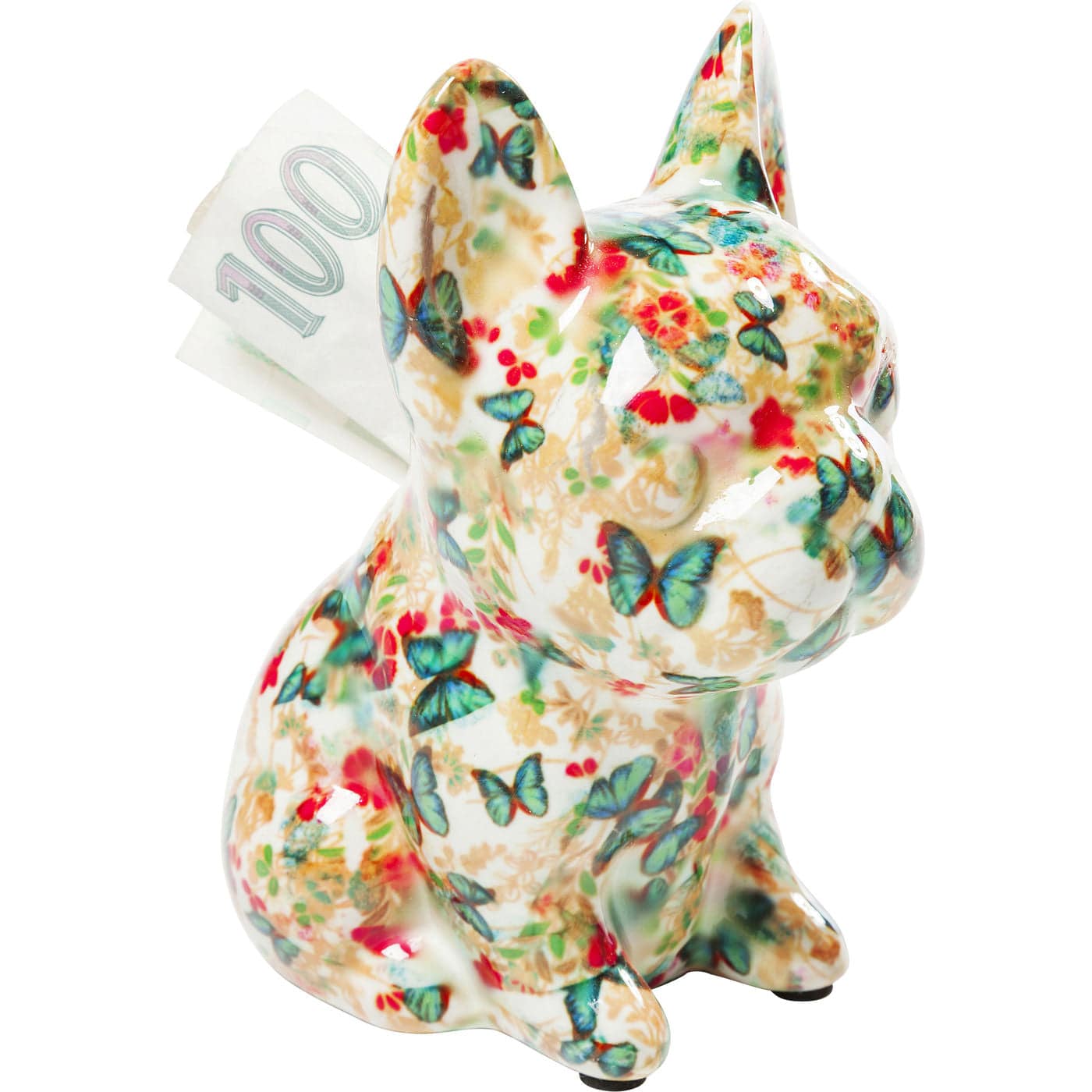 Money Box Dog Fiore 12cm Assorted - Che Cose Belle