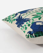 Monkey On Elephant Throw Pillow - Che Cose Belle