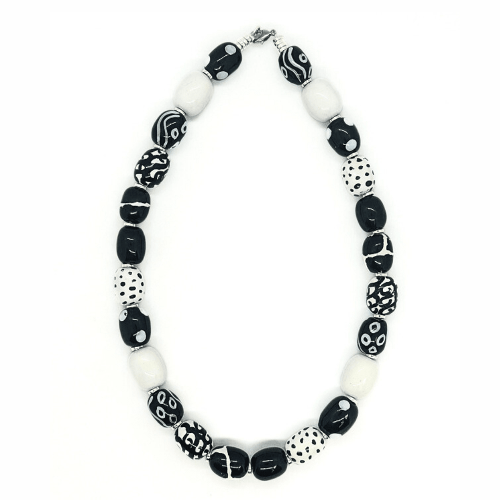 Monochrome Symphony Necklace - Che Cose Belle