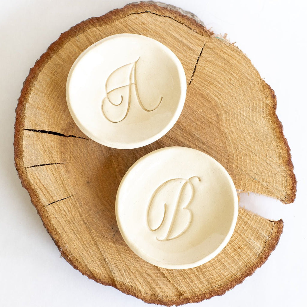 Monogram Ring Dish Without Gold - Che Cose Belle