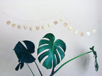 Monstera Hammered Brass Garland - Che Cose Belle