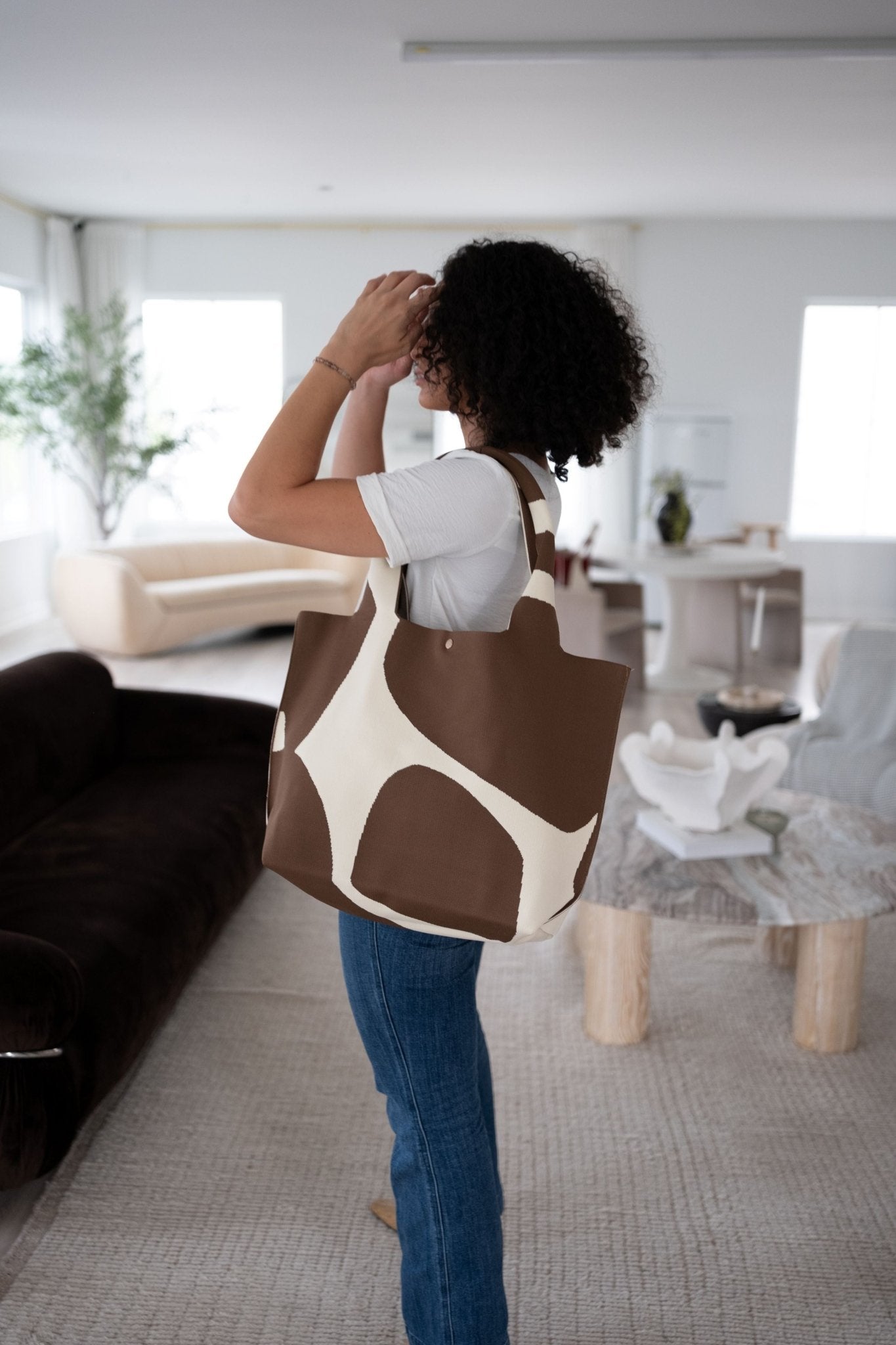MOOdy Latte Signature Tote - Che Cose Belle