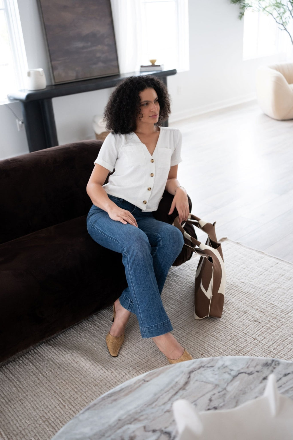 MOOdy Latte Signature Tote - Che Cose Belle