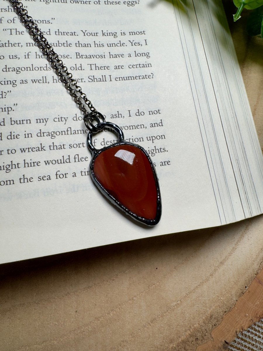 Mookaite Jasper Necklace - Che Cose Belle