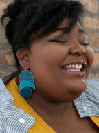 Moon Phase Earrings - Che Cose Belle
