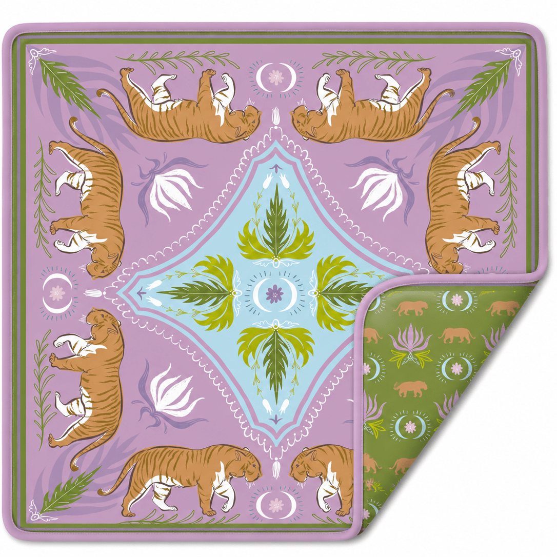 Moon Tiger Double-Sided Mahjong Mat (Preorder) - Che Cose Belle