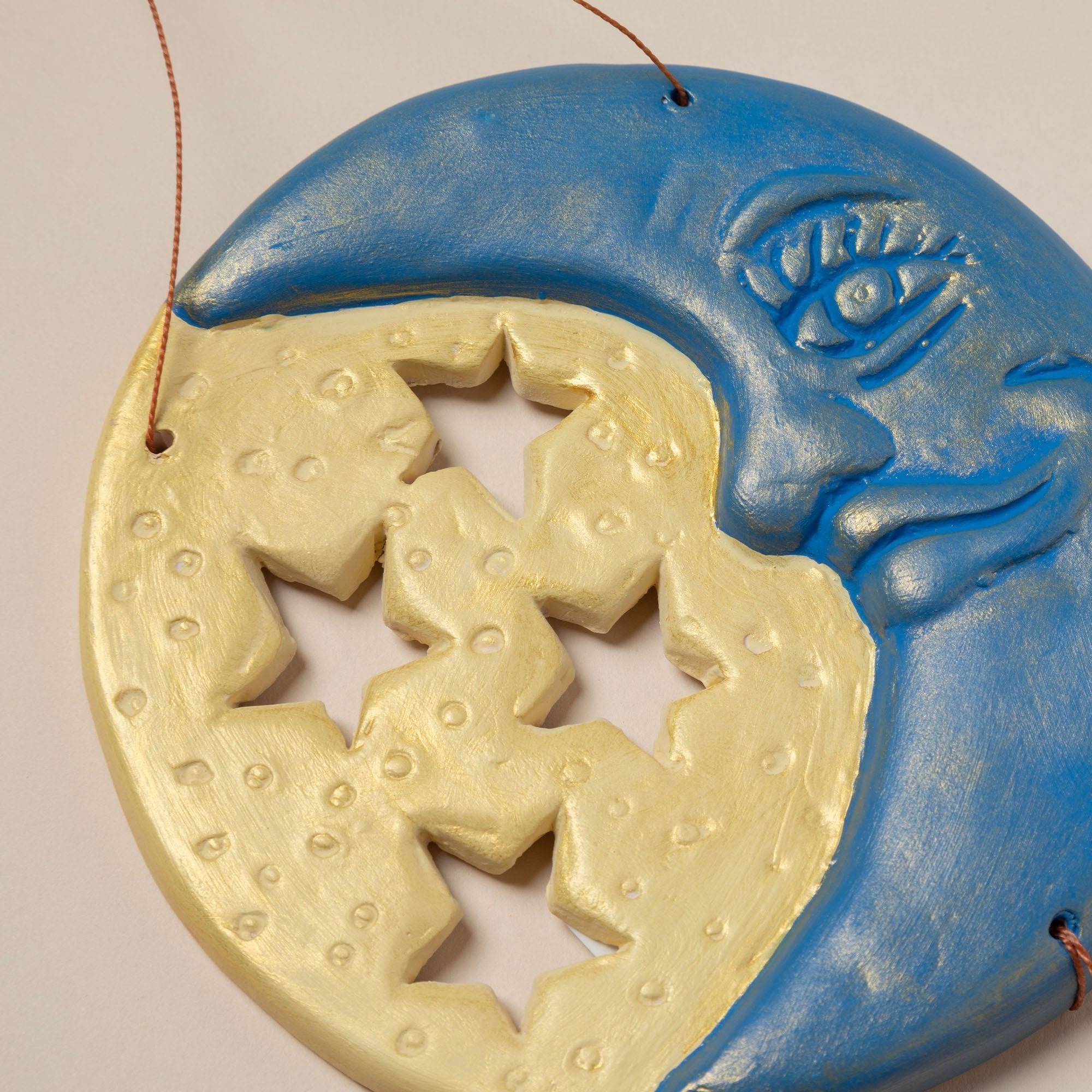Moonlight & Stars Ceramic Wind Chime - Che Cose Belle