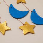 Moonlight & Stars Ceramic Wind Chime - Che Cose Belle