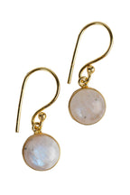 Moonstone Dew Drop Earrings - Che Cose Belle