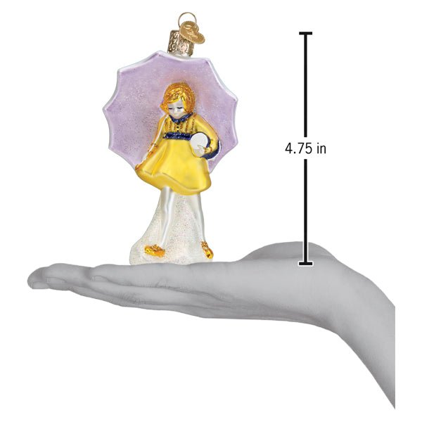 Morton Umbrella Girl Ornament - Che Cose Belle