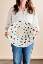 Mosaic Confetti Wall Basket - Che Cose Belle