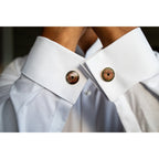 Mosaic Floor Round Cuff Links - Che Cose Belle